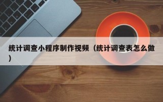 松滋统计调查小程序制作视频（统计调查表怎么做）