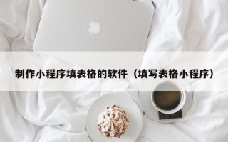 松滋制作小程序填表格的软件（填写表格小程序）